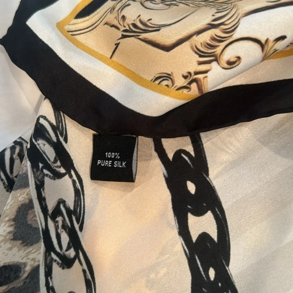 Baroque Marrero collection 100% silk scarf
